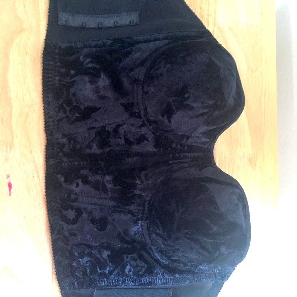 Velveteen Cropped Bustier